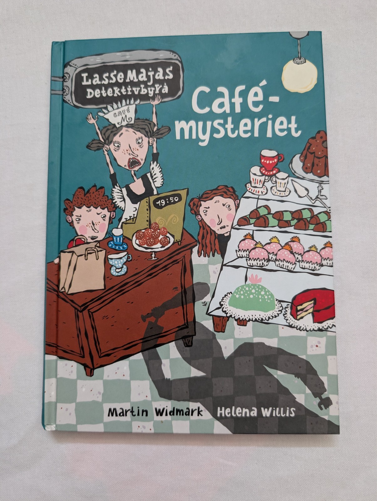 Lasse Maja’s Detective Agency 8 Book Hardcover Lot in Swedish Svenska Widmark