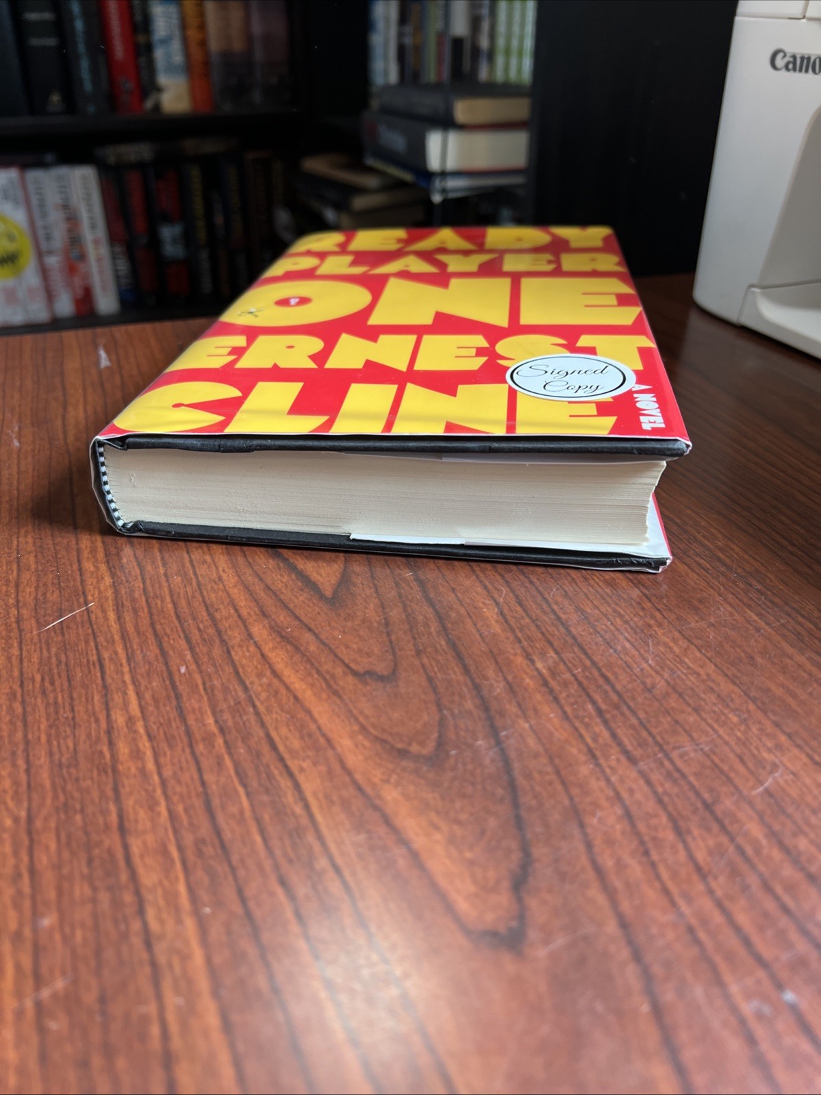Ready Player One – SIGNED by Ernest Cline – 1st Edition Hardcover