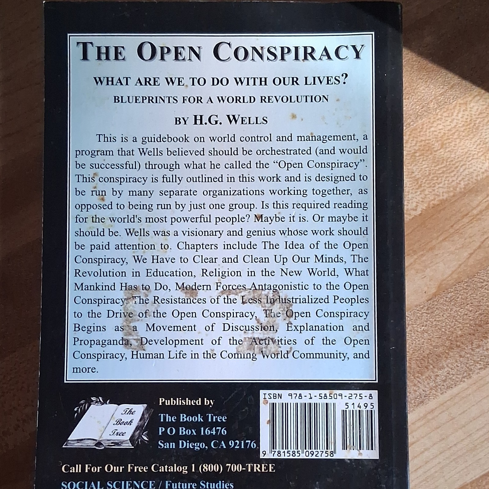 H. G. Wells The Open Conspiracy Paperback English Nonfiction Social Science