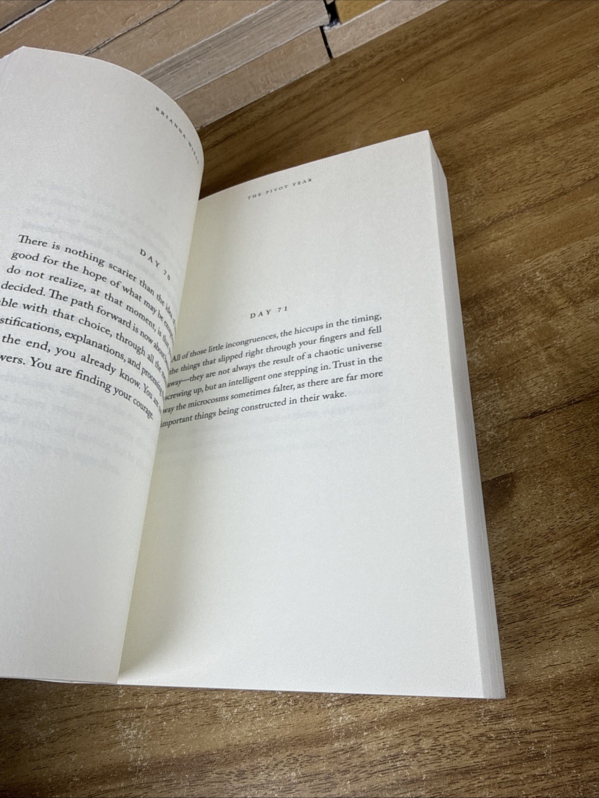 Perfect Book for Gift – The Pivot Year: 365 Days To Become The Person Paperback