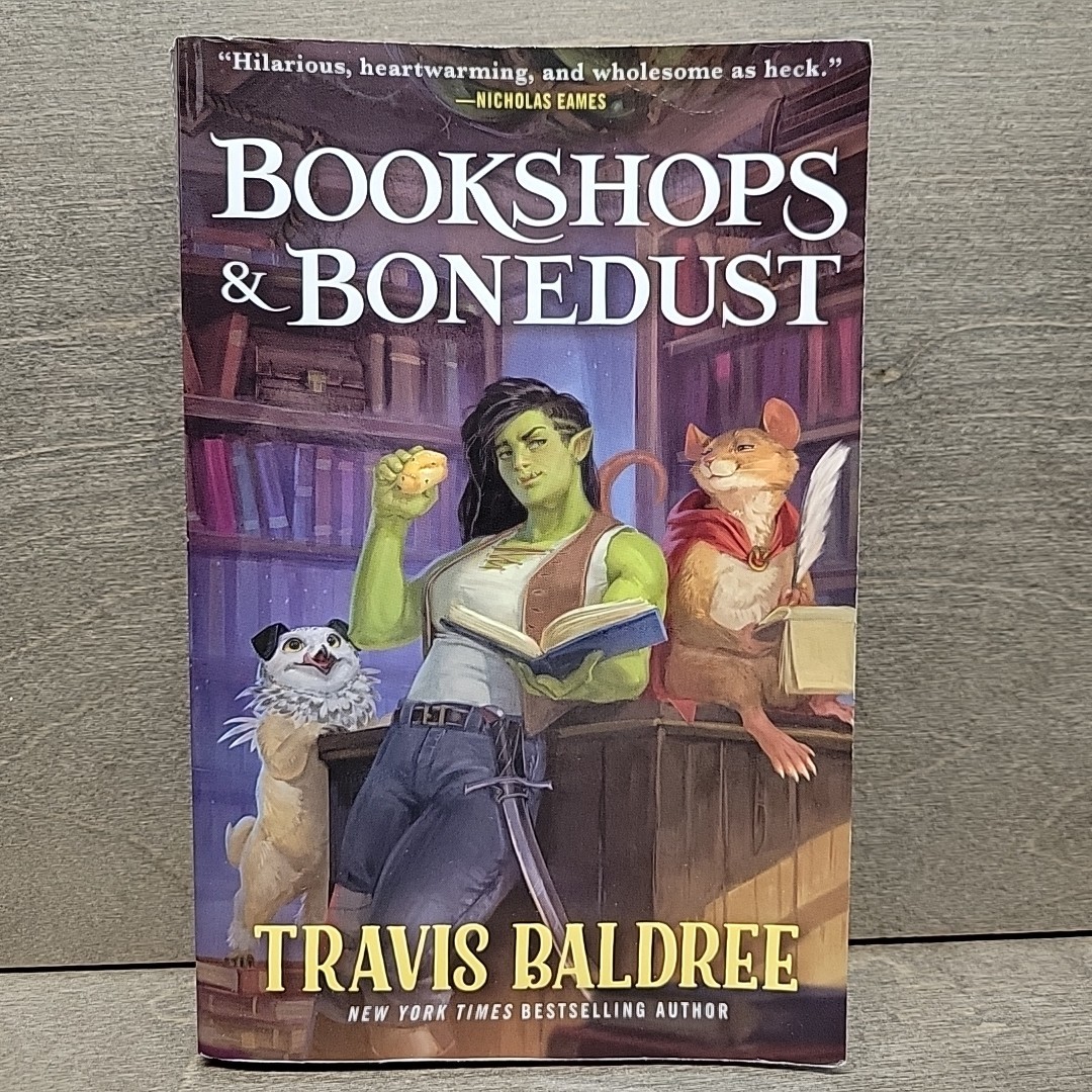 Lot of 2 Books by Travis Baldree Bookshops & Bonedust Legends & Lattes Paperback