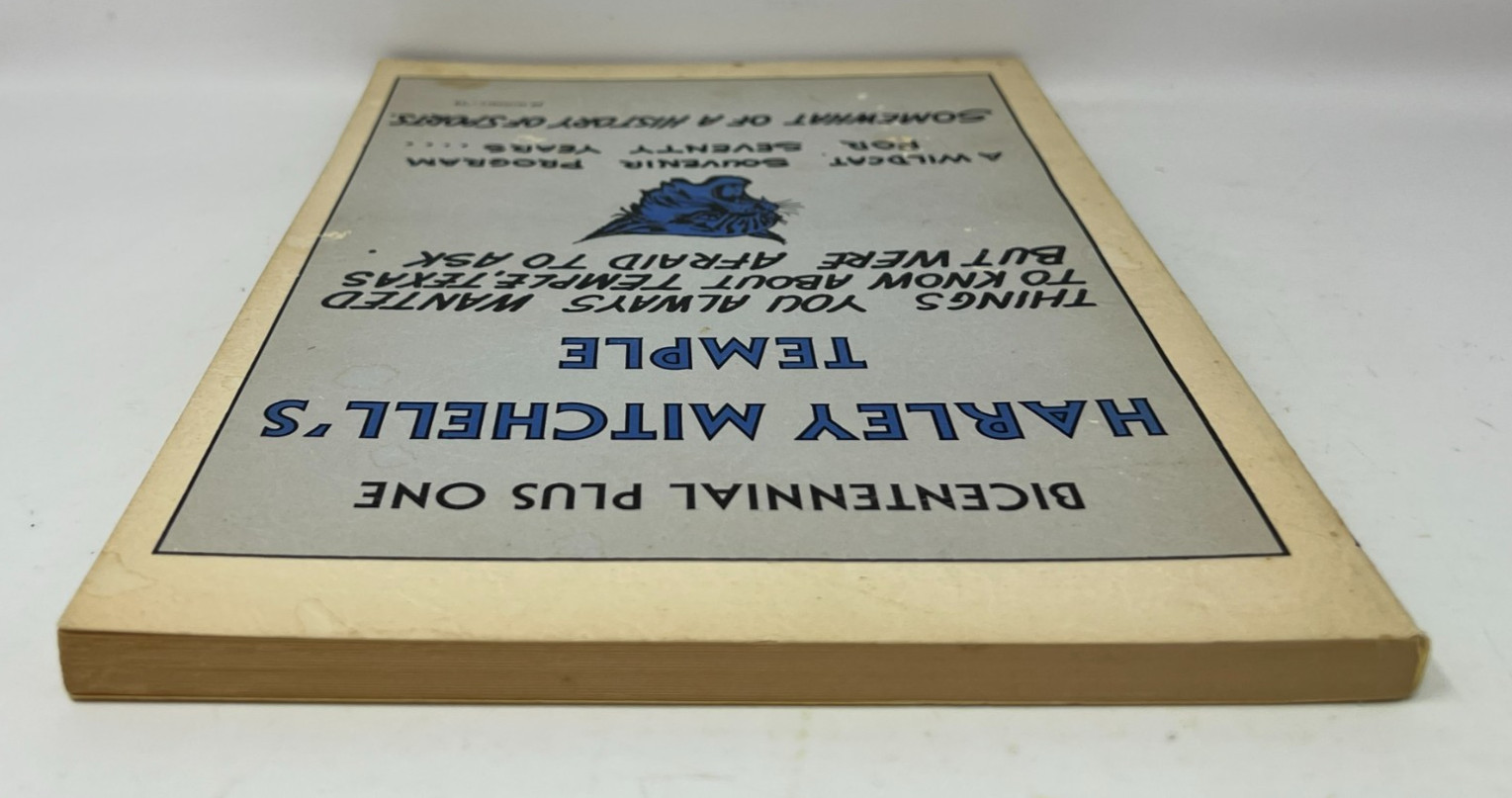 VTG TEXAS: Bicentennial Plus One: Harley Mitchell’s Temple – 1977 PB Temple, TX
