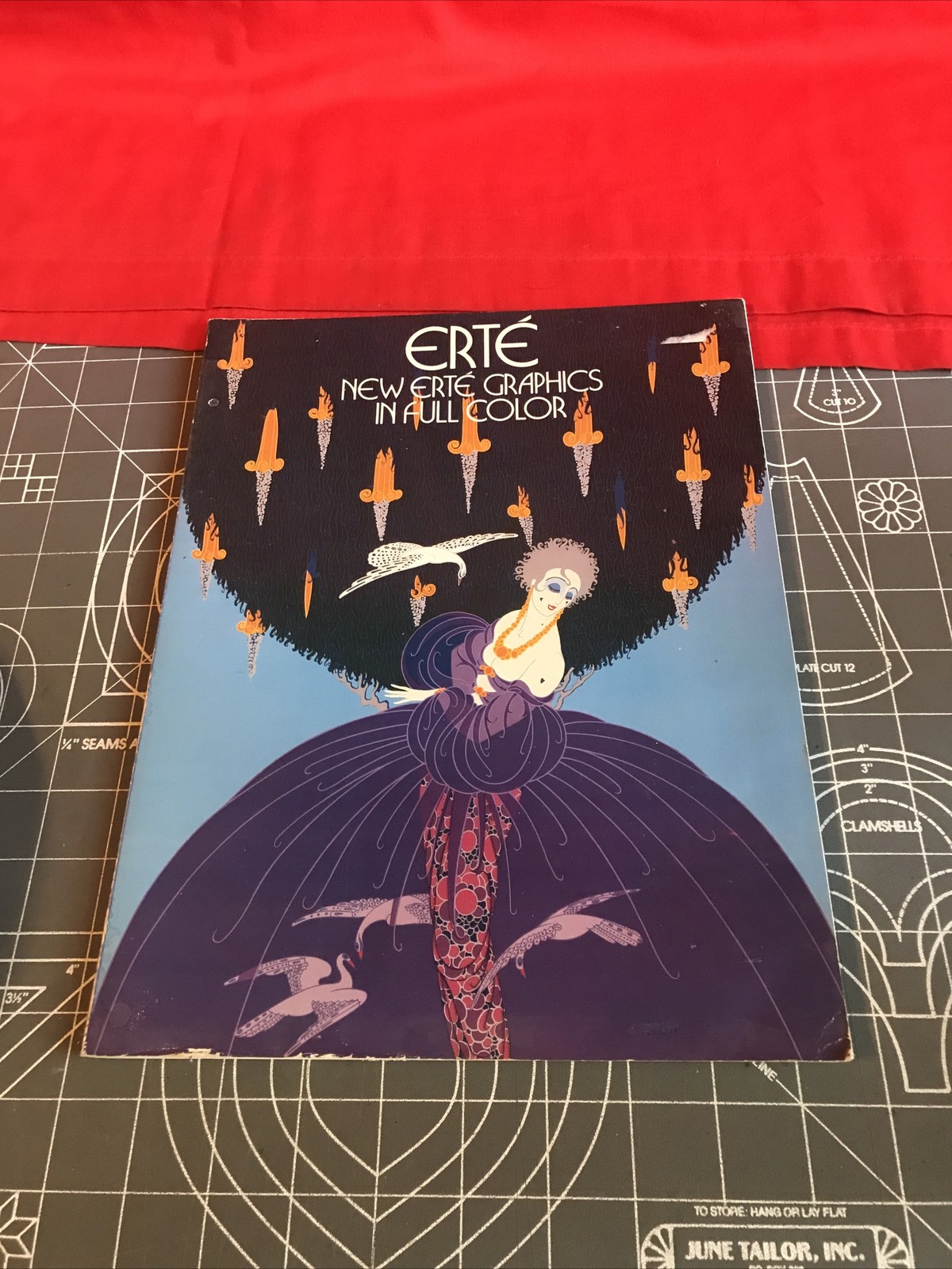 Vintage 1984 Erte New Erte Graphics In Full Color Book