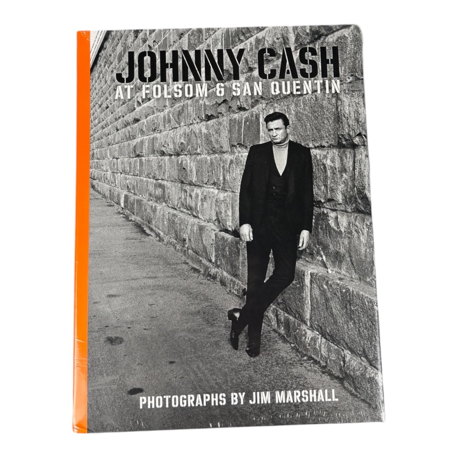 Johnny Cash at Folsom and San Quentin Hard Cover New in Shrinkwrap; Music Prison