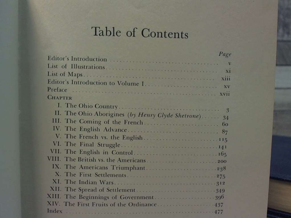 History of the State of Ohio 4 Volume (1, 2, 3, 6) by Bond, Utter, Lindley Ohio