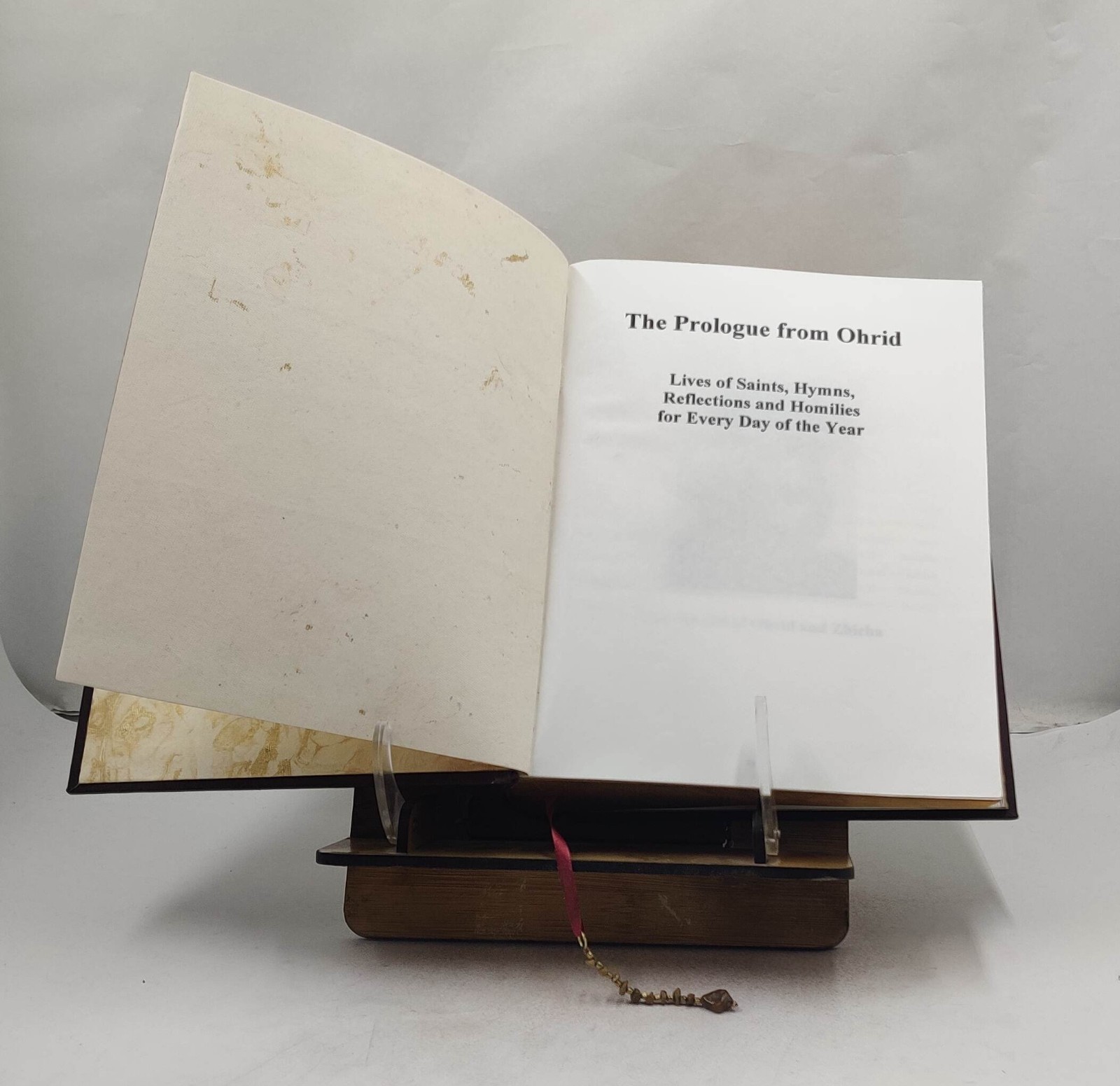 The Prologue From Ohrid [Premium Leather Bound]