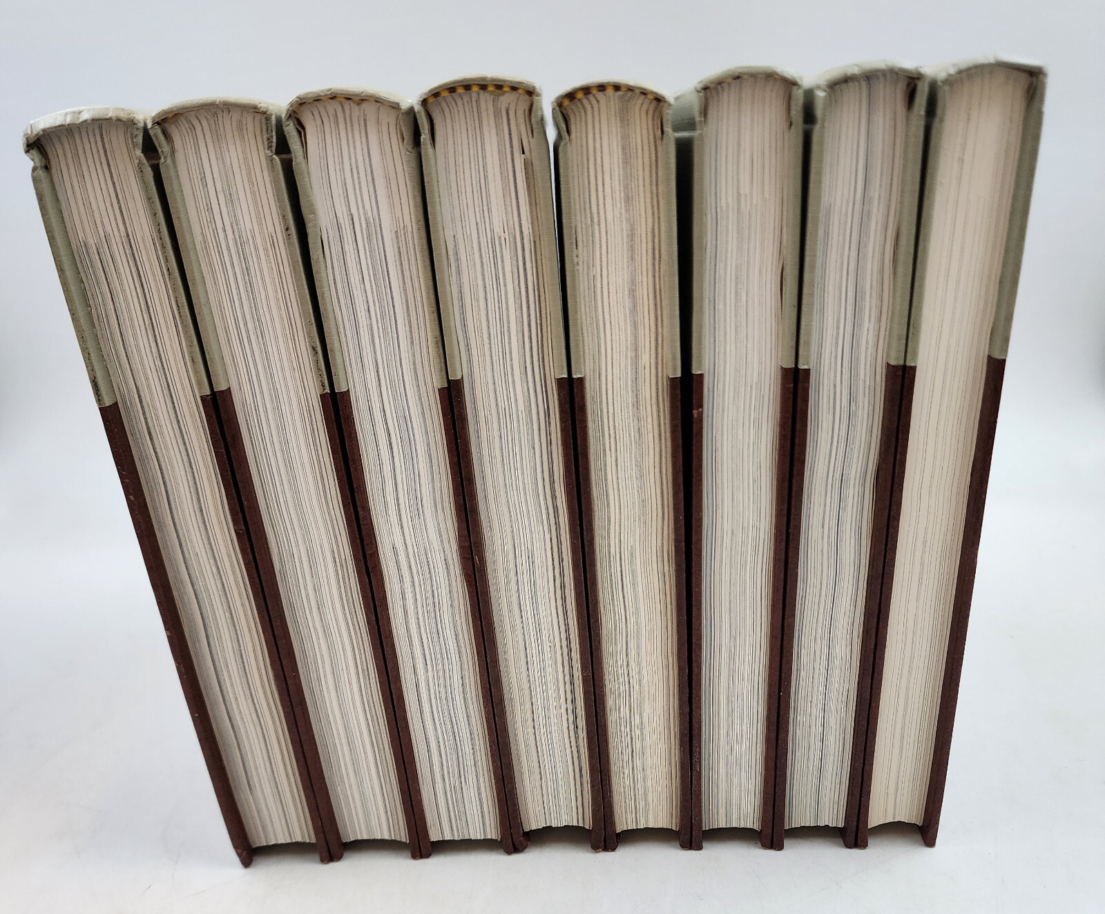 Funk and Wagnalls Supplement Science Yearbook 8 Hardcover Volume Lot 1986 – 1993