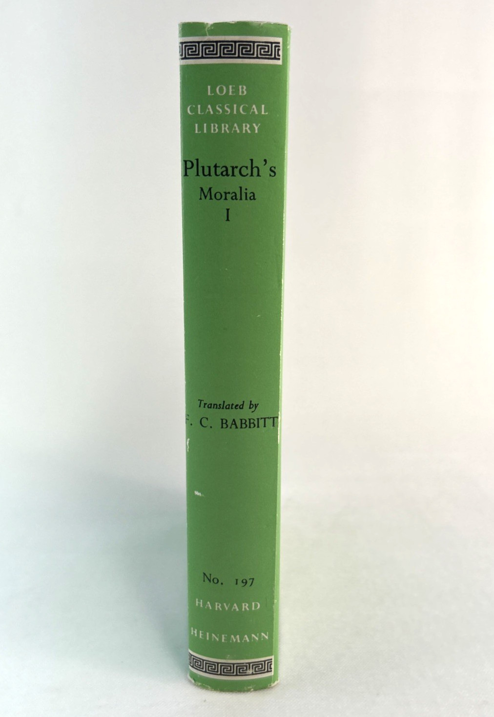 Plutarch Moralia Vol 1 Education of Children Loeb Classical Library Hardcover