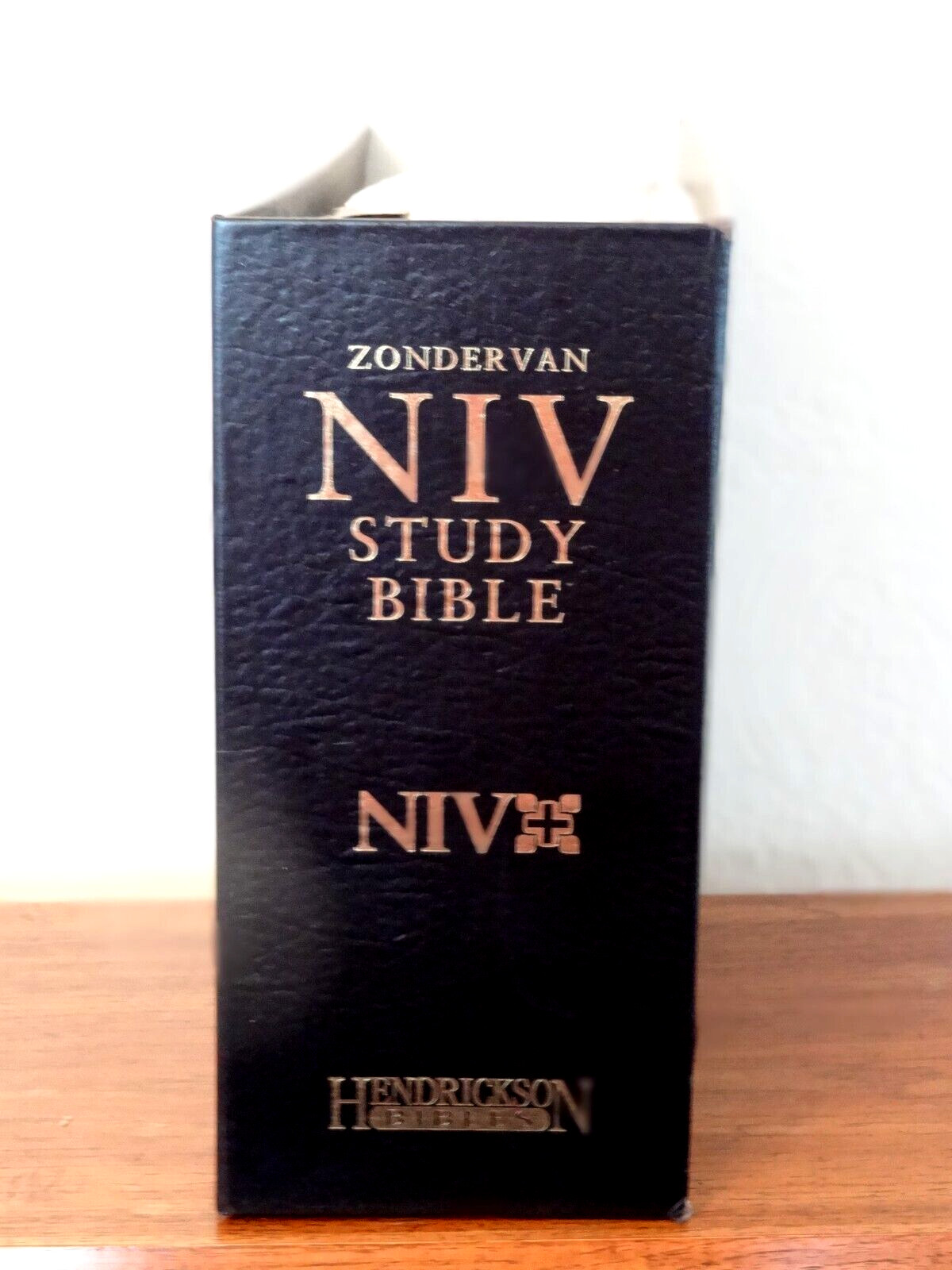 Loose Leaf Zondervan NIV Study Bible Fully Revised Hendrickson – Huge Bible