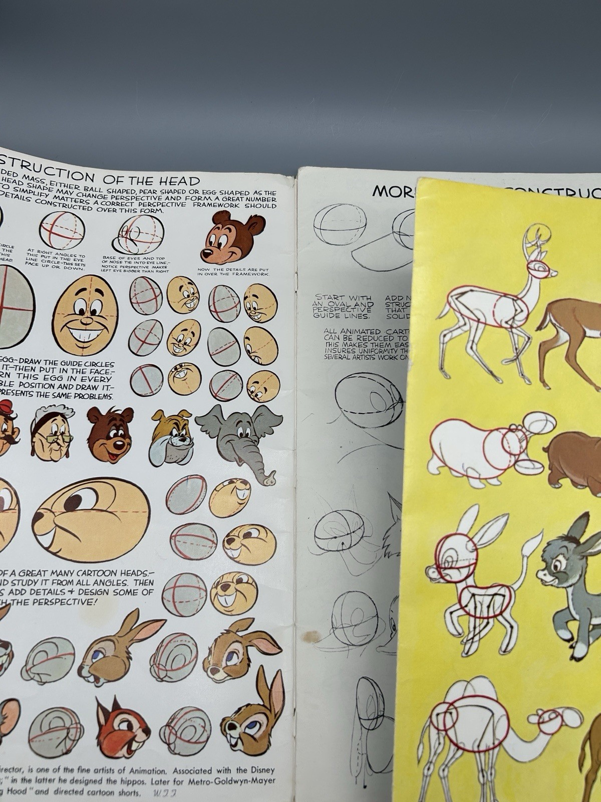 ANIMATION by Preston Blair Art Instruction Book in Walter Foster Series 1950’s