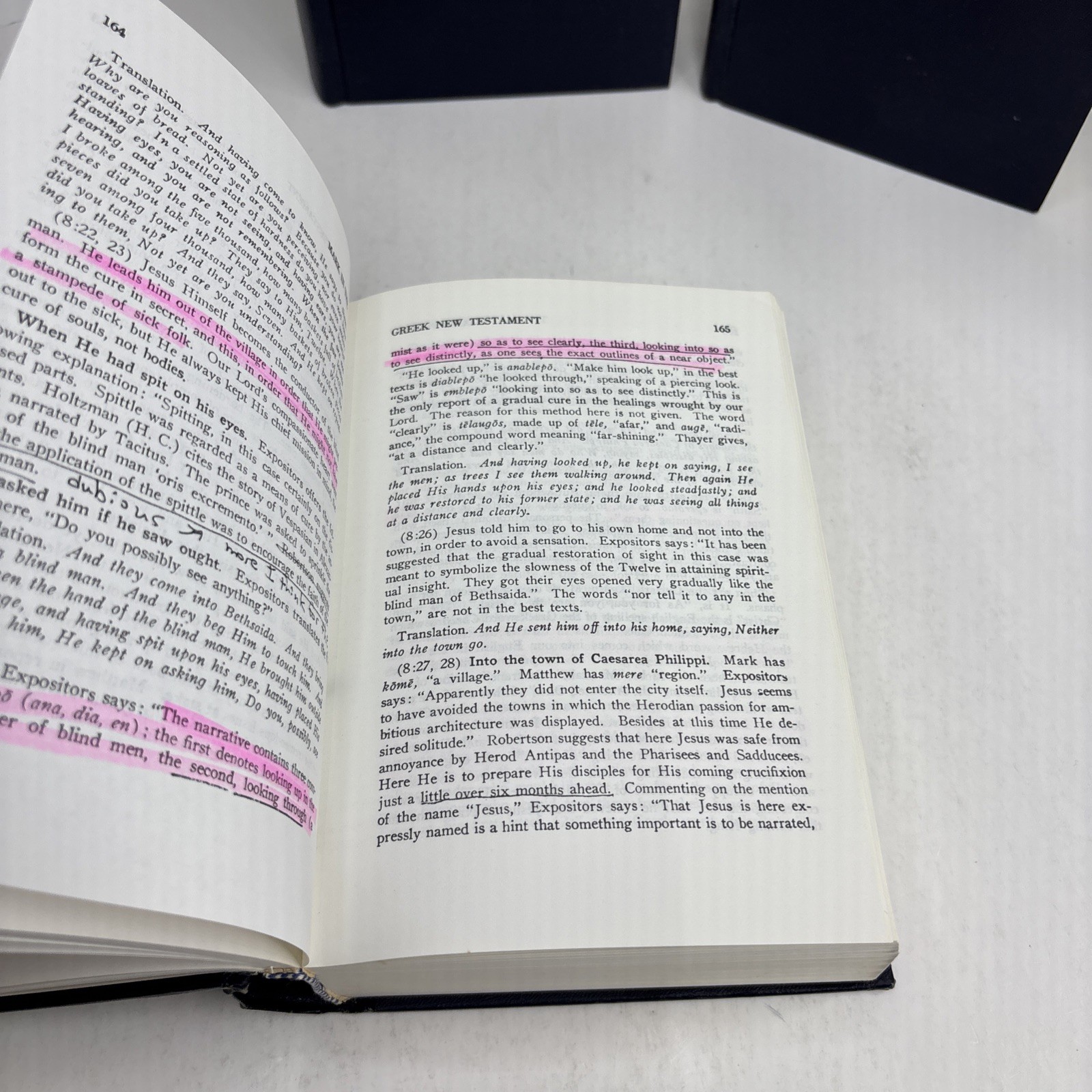 Word Studies in the Greek New Testament by Kenneth S. Wuest Vol 1-3 Only 1973