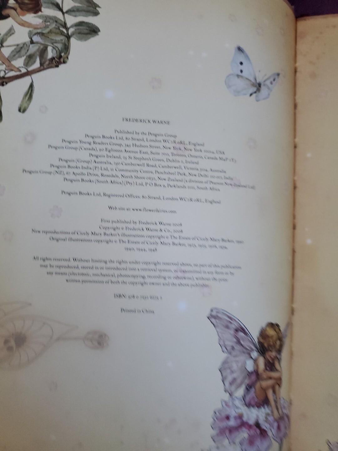 The Girls‘ Book of Flower Fairies (HC, 2008) Frederick Warne (Crafts & Stories)