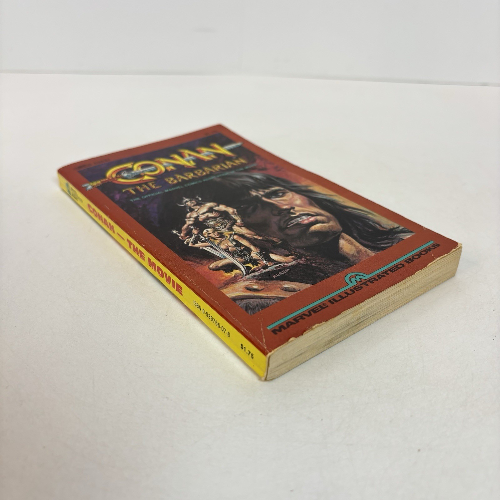 Conan The Barbarian Movie Adaptation Marvel Illustrated Book 1982 PB Graphic 3A