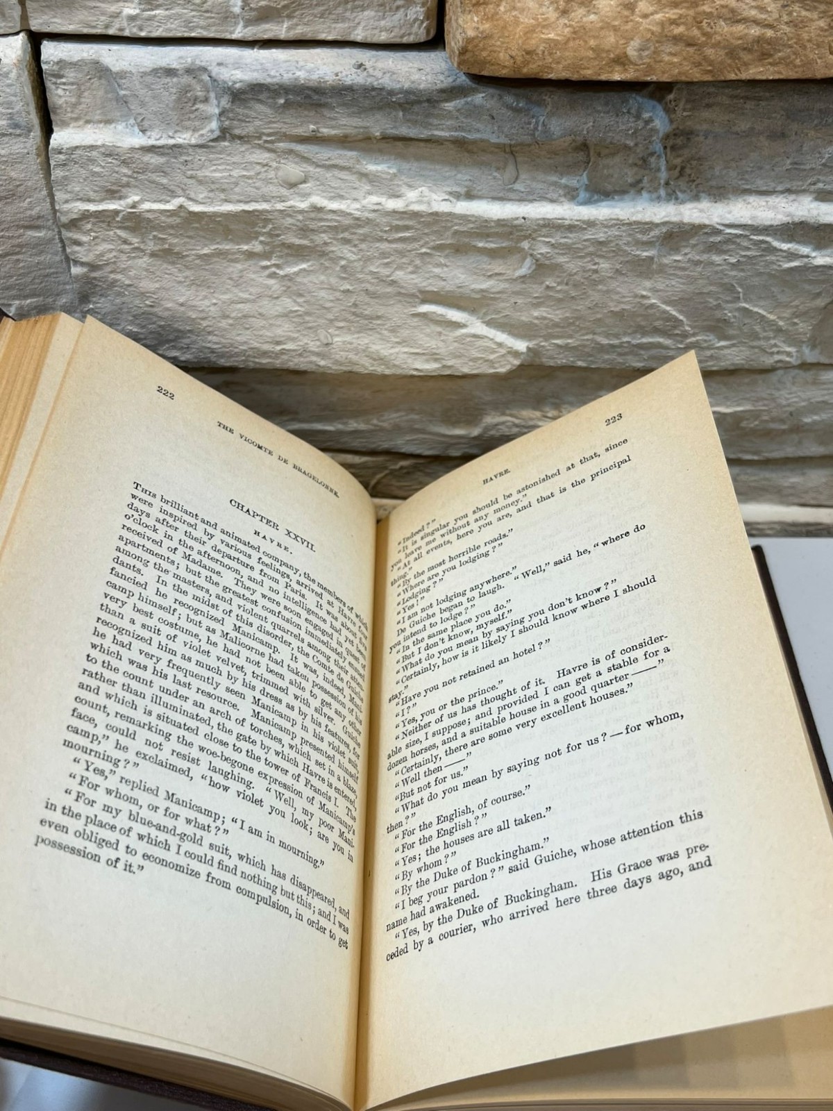 Alexandre Dumas The Vicomte de Bragelonne or Ten Years Later Volume 1 & 2 Novel