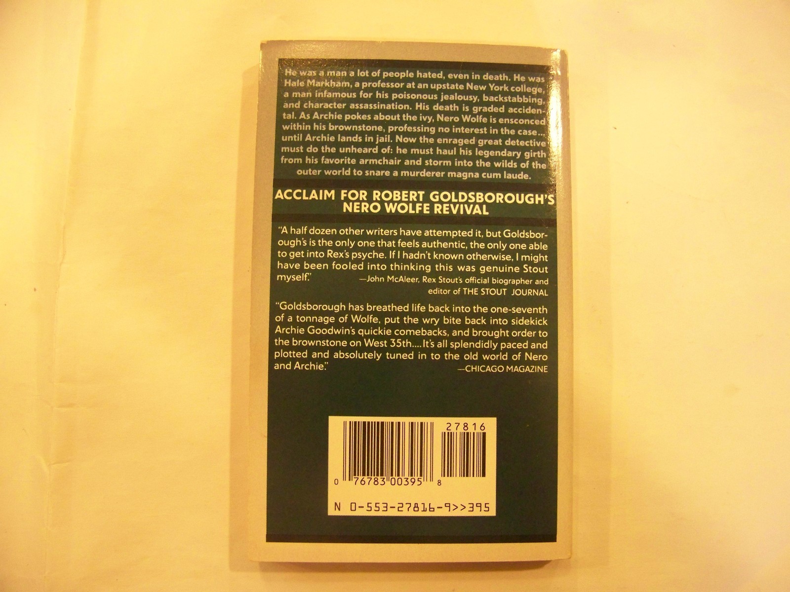 NERO WOLFE – Lot of 8 Classic Paperback Books NEW [ Free H & S ]
