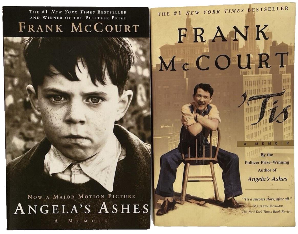 Angela’s Ashes & ‚Tis by Frank McCourt Memoirs Biography Ireland Irish Americans