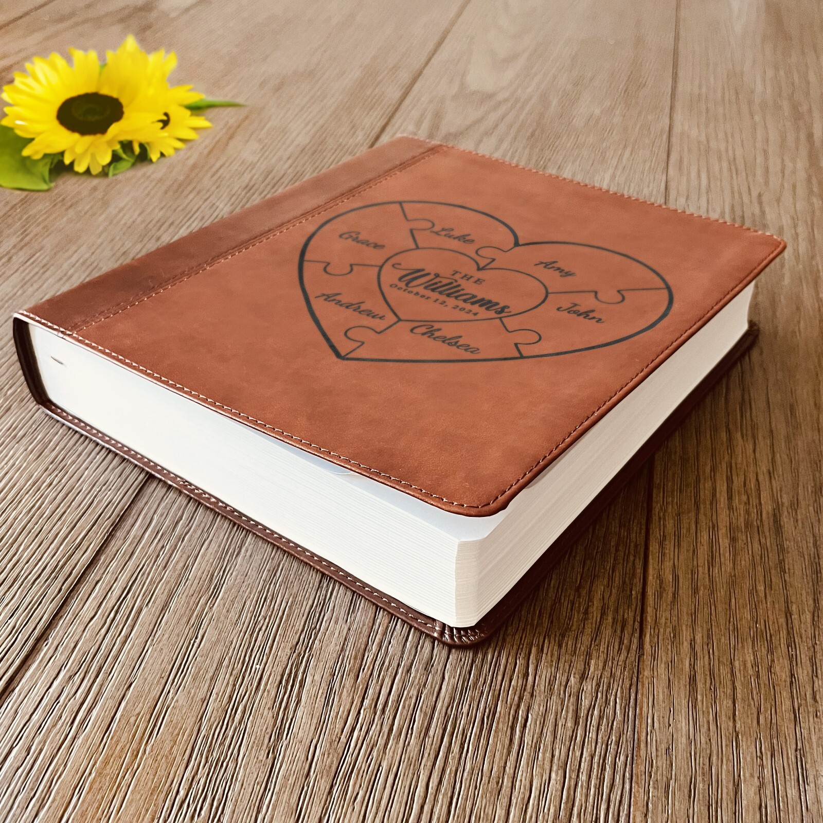Personalized Family Bible, ESV Journaling Study Family Bible, Wedding Gifts