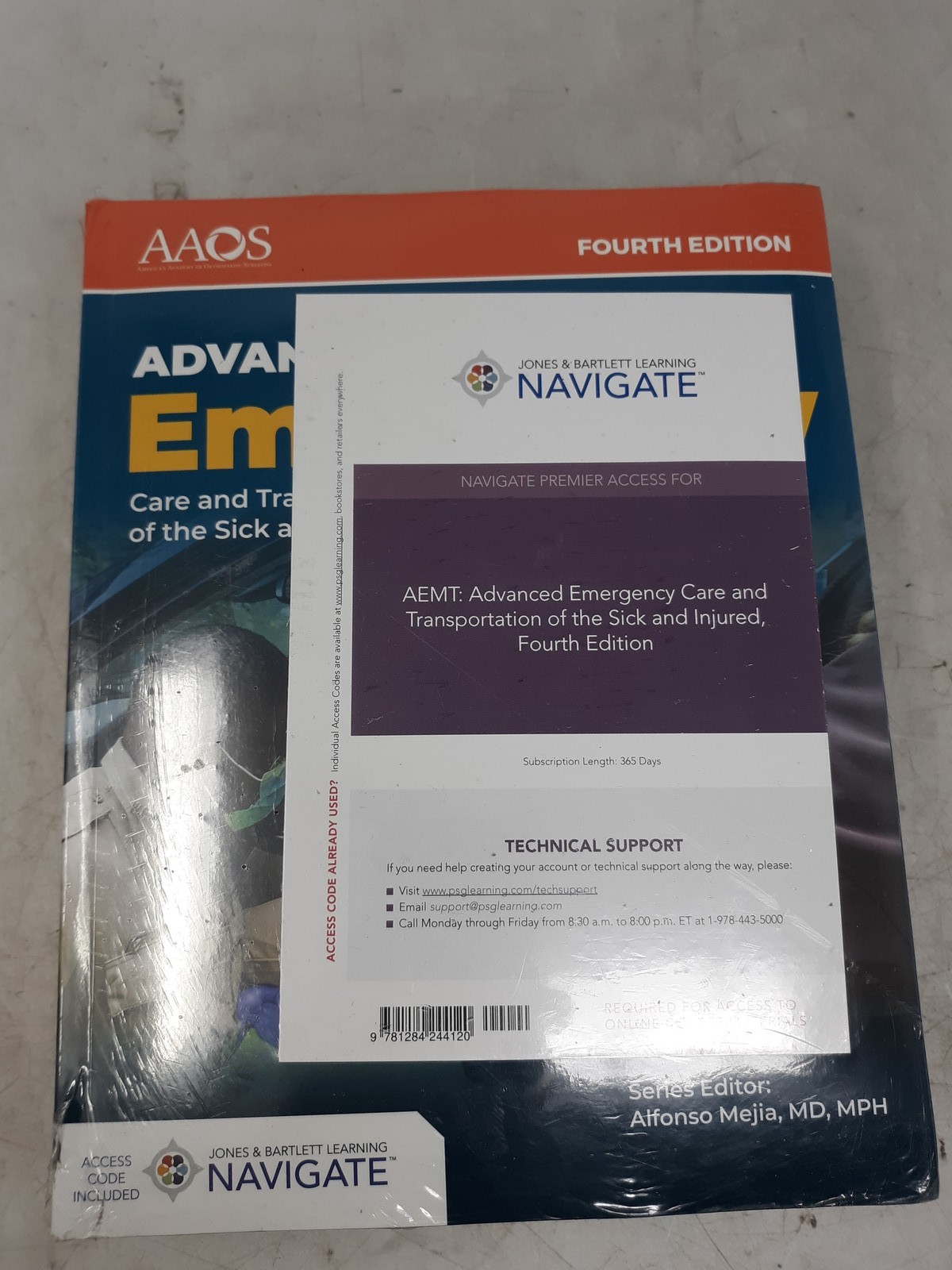 AAOS AEMT Advanced Emergency Care & Transportation Sick Injured 4th Ed Premier