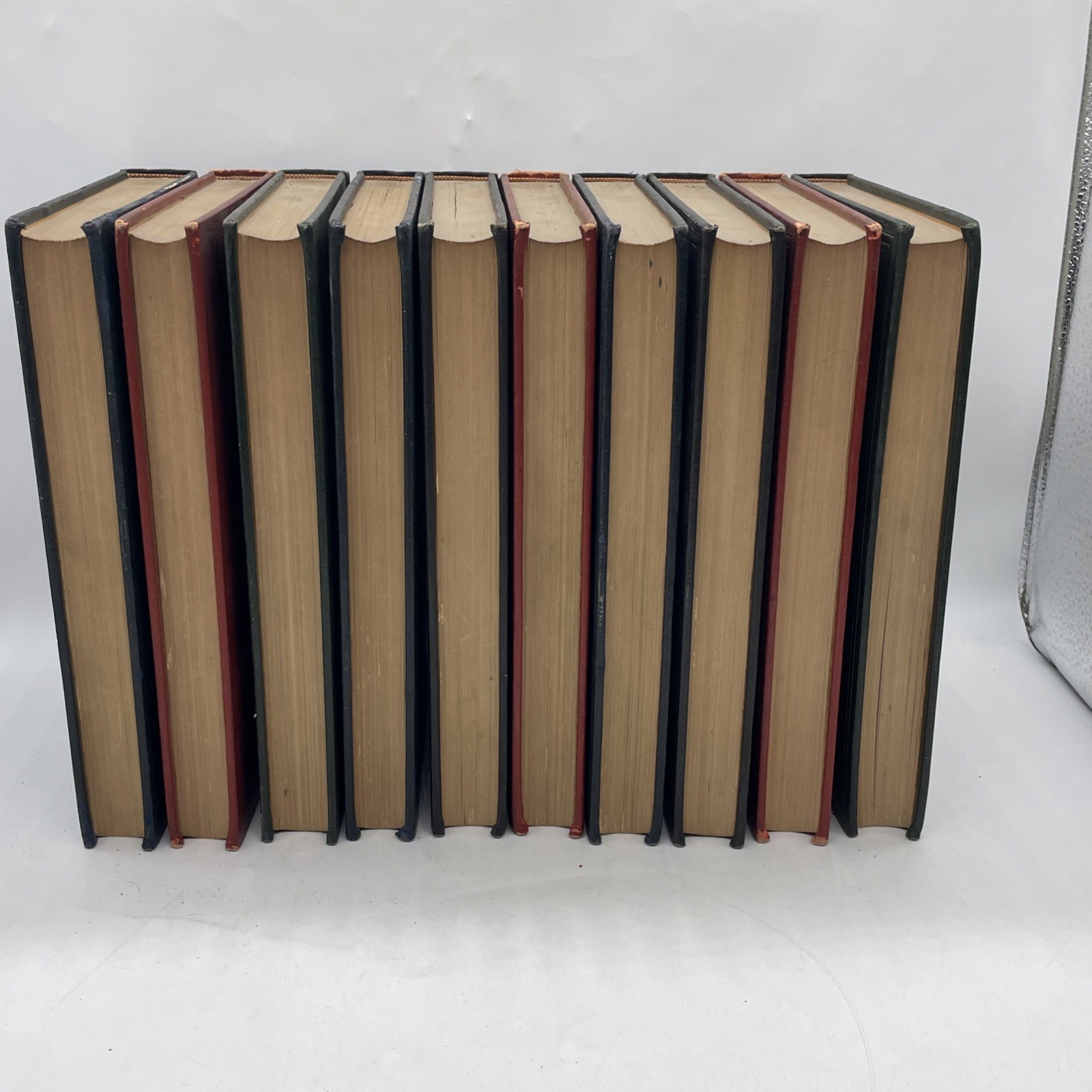 The New Wonder World Vol. 1-8 10&11 Set Geo. L. Shuman & Company Books
