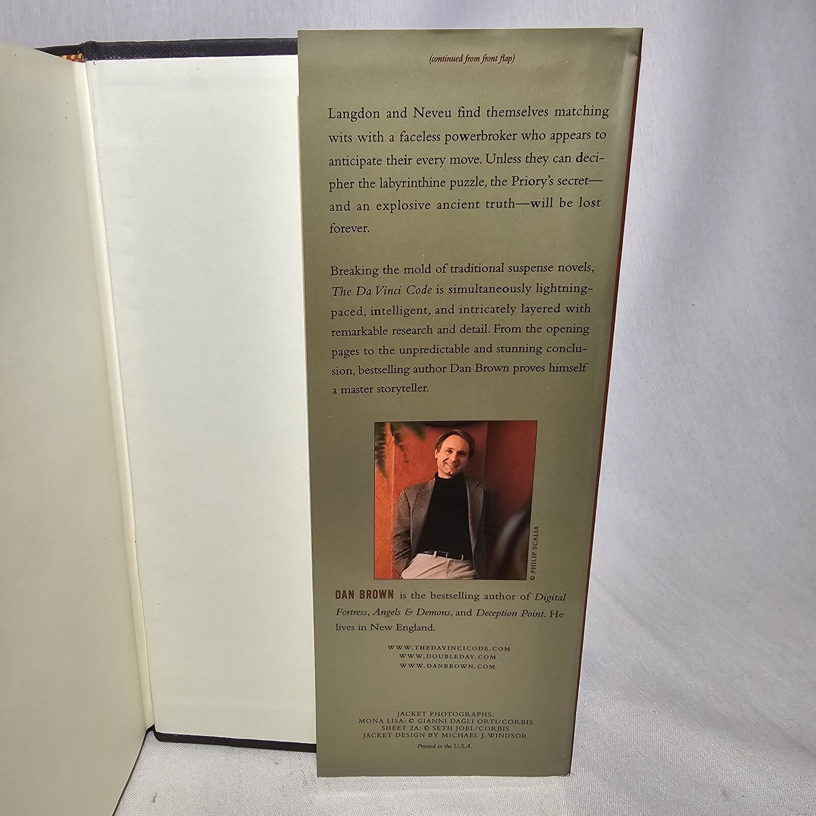 Robert Langdon Ser.: The Da Vinci Code : A Novel by Dan Brown (2003, Hardcover)