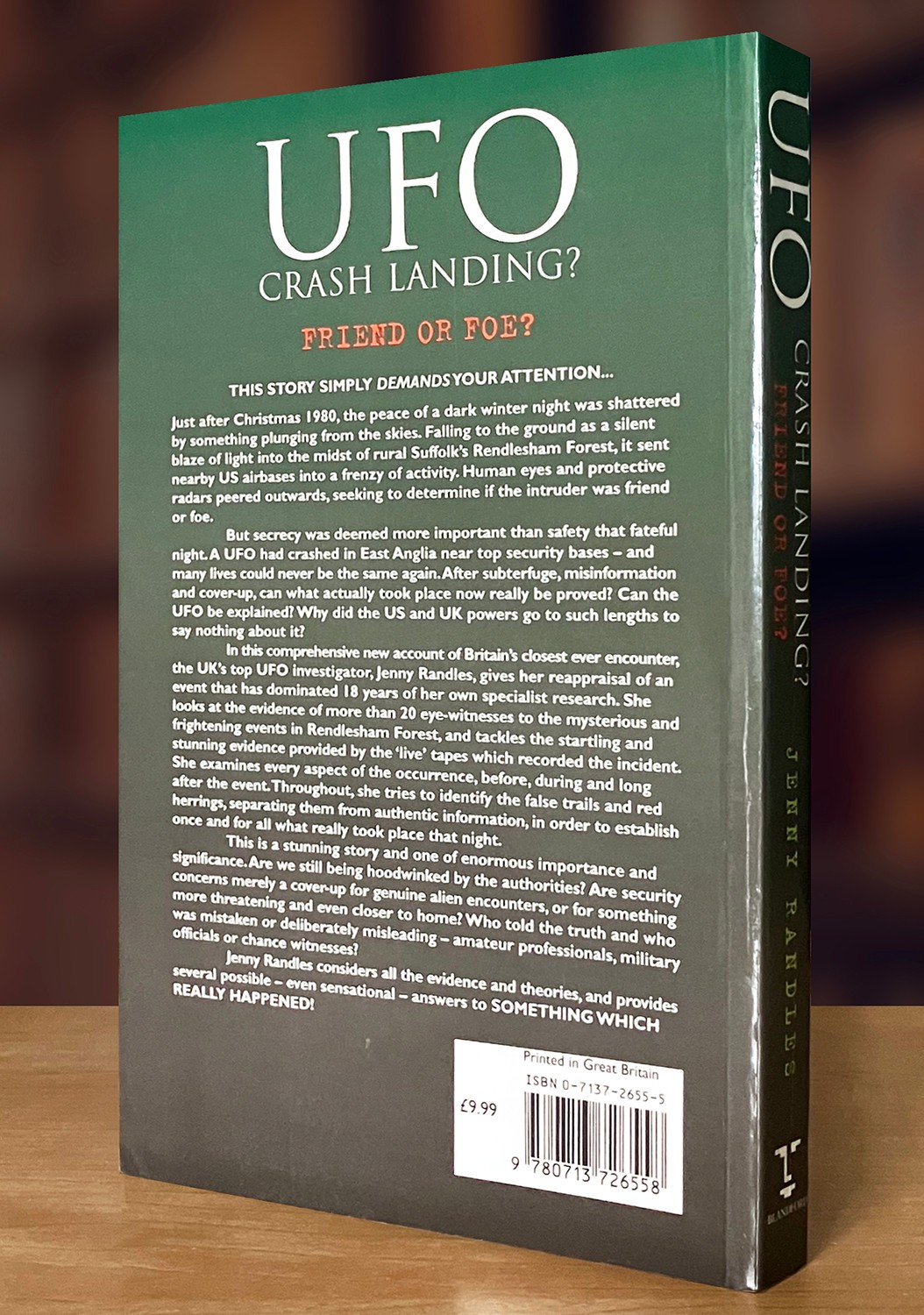 UFO Crash Landing? The Full Story of the Rendlesham Forest Close Encounter; 1998