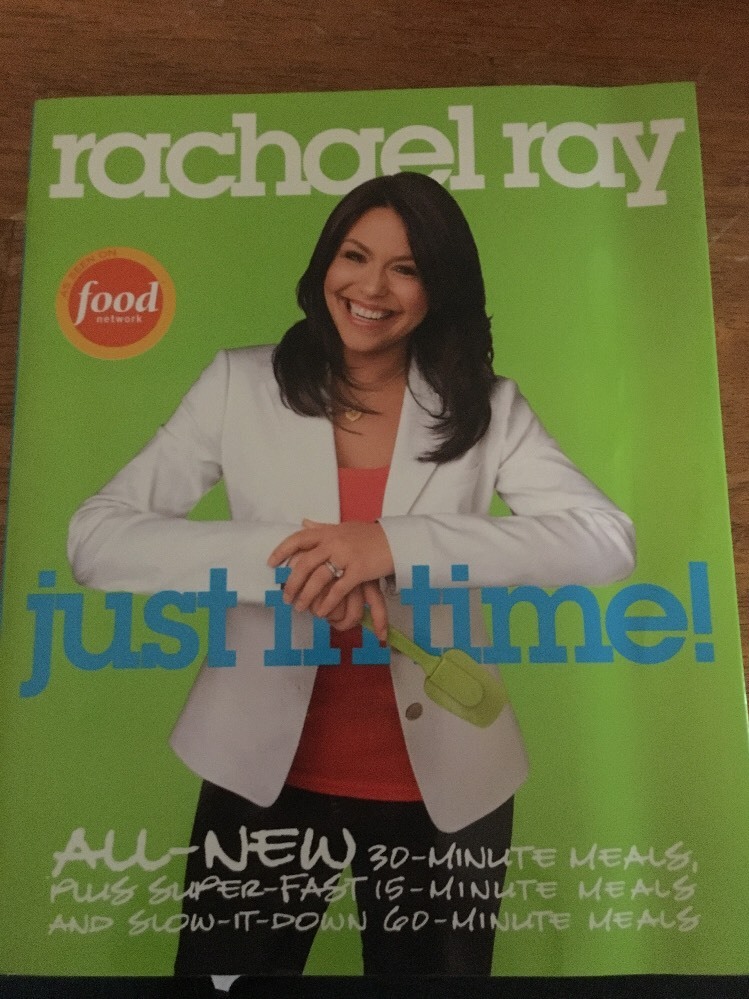 Rachel Ray „Just In Time“ Cookbook All-New 30-Minute Meals 336 Pages Paperback