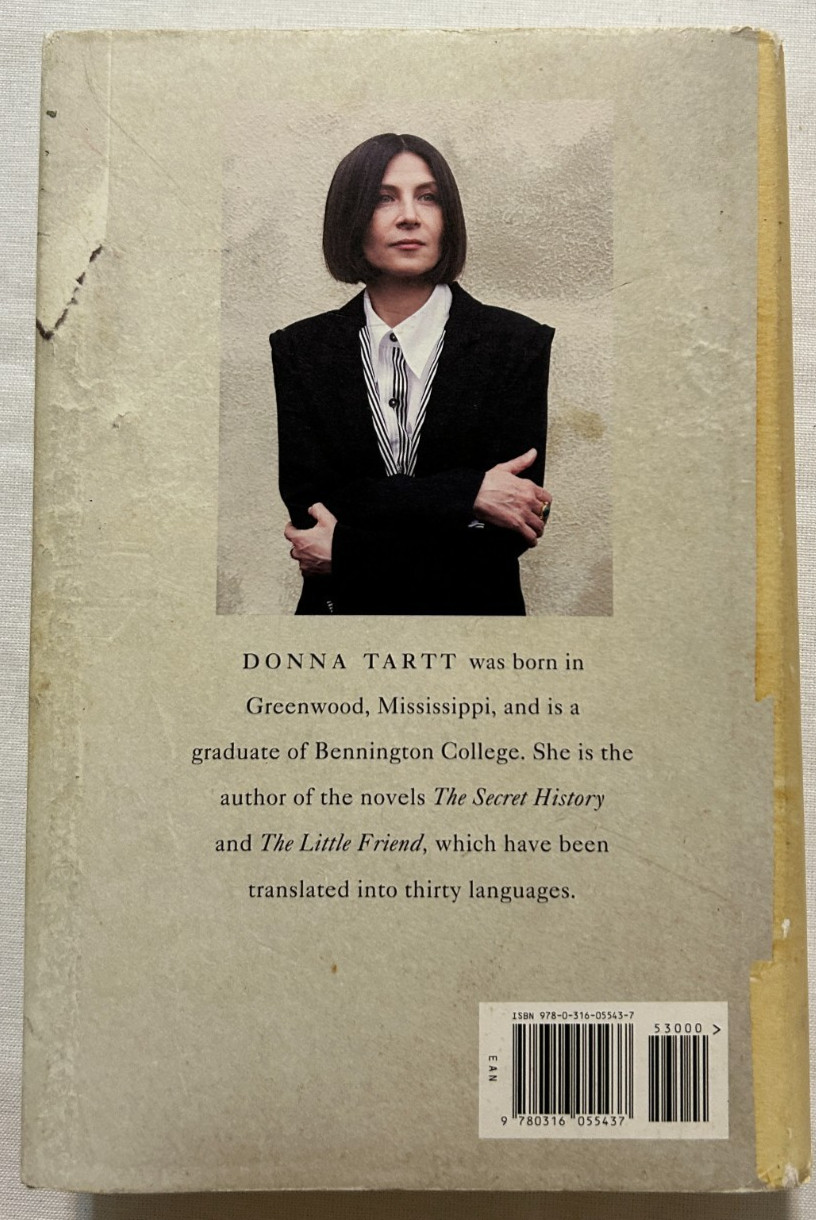 2 Donna Tartt 1st ed hardbacks w/ dust jacket The Little Friend / The Goldfinch