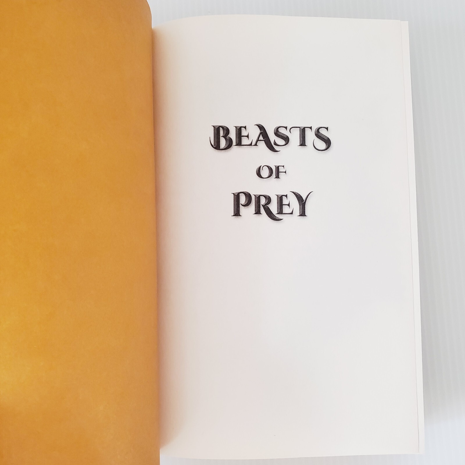 Beasts of Prey Hardcover Book By Ayana Gray Fantasy Fiction Novel