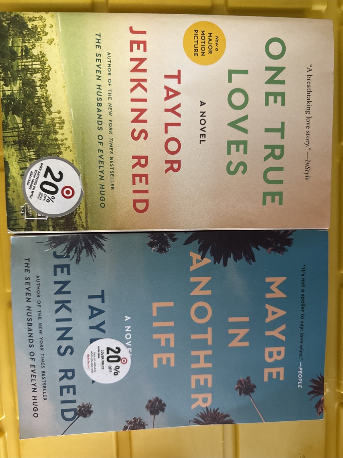 Taylor Jenkins Reid One True Loves / Malibu Rising Paperback Books (2)