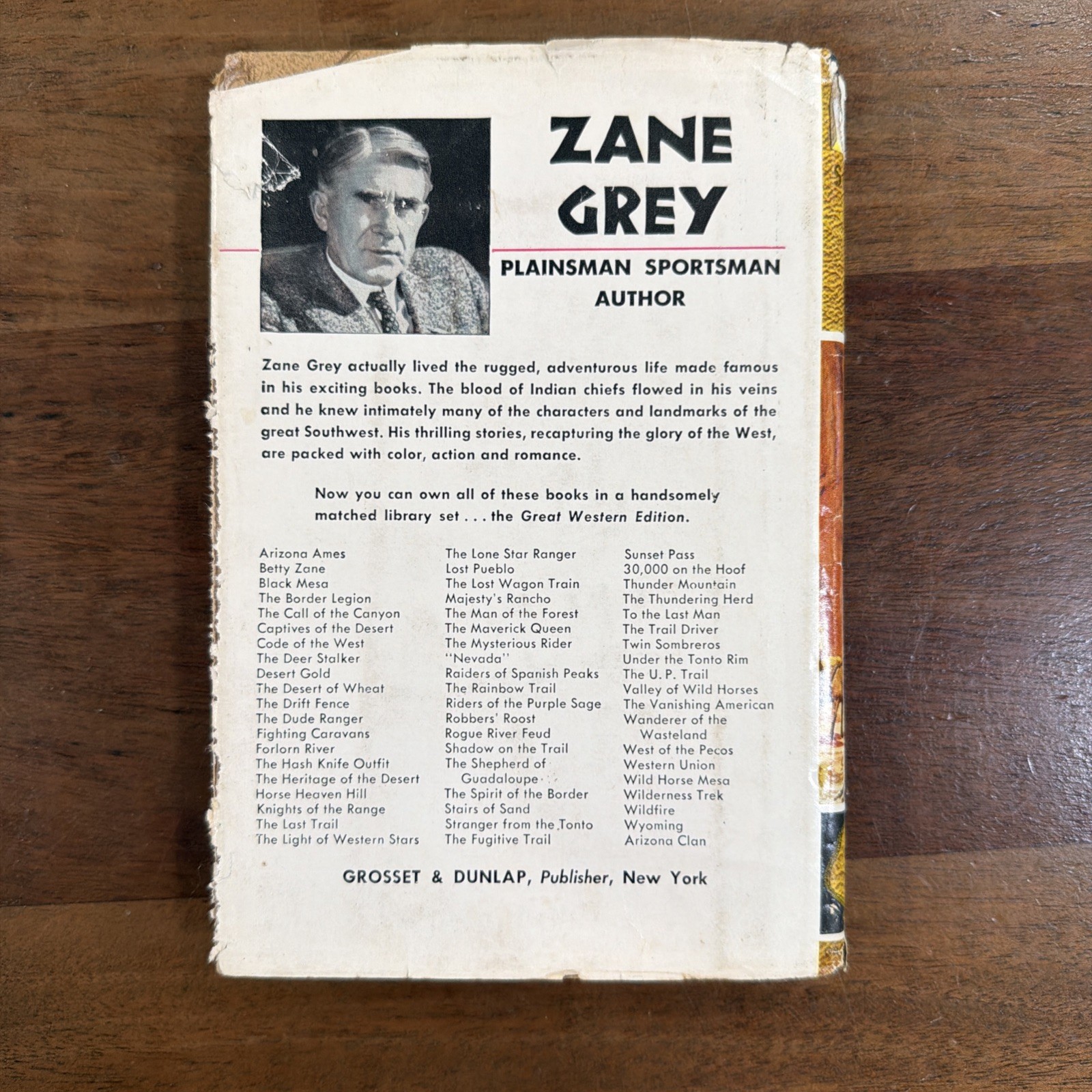 Stranger From the Tonto by Zane Grey – Copyright 1956