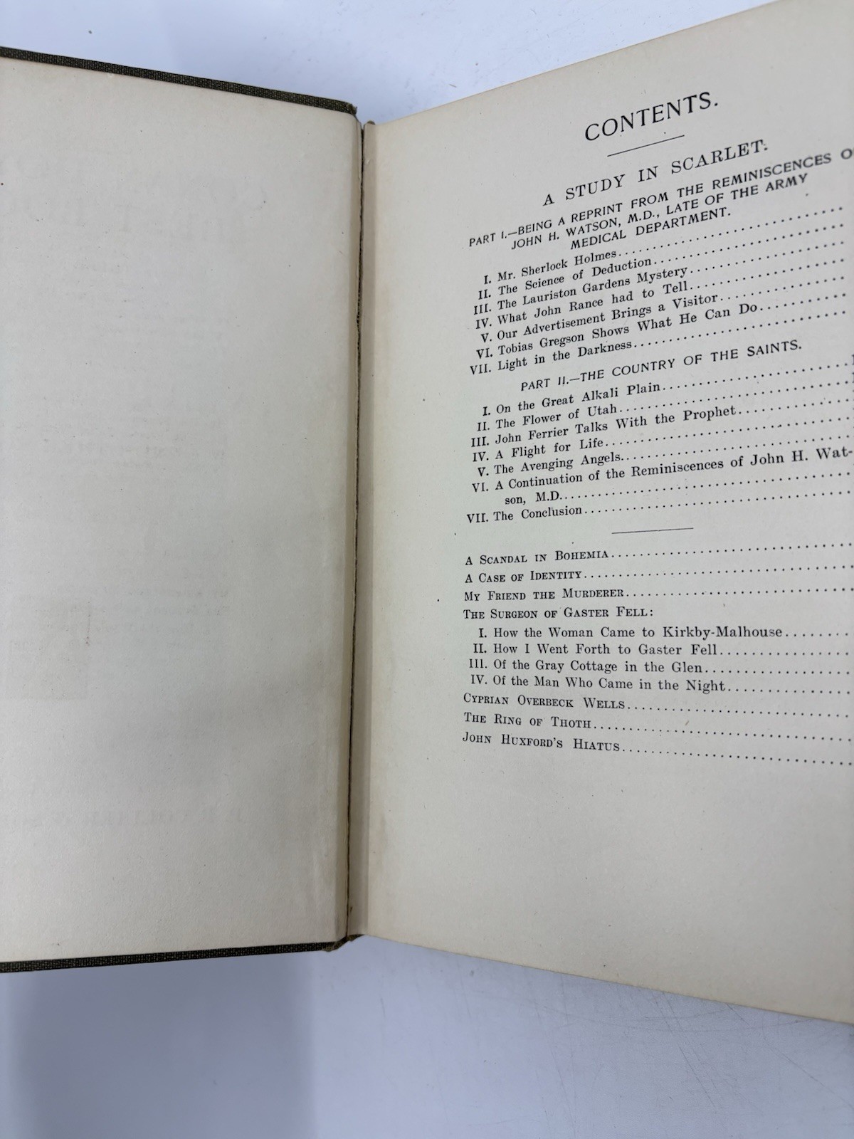 Conan Doyle’s Best Books 3‑Vol Sherlock Holmes Set P.F. Collier Illustrated