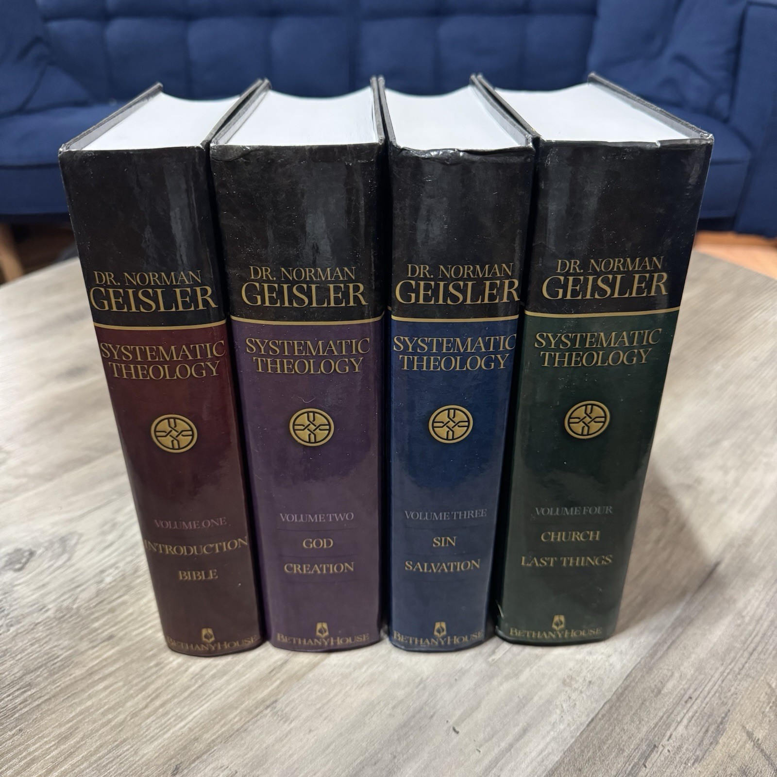 Systematic Theology: Vols. 1-4 by Dr. Norman Geisler – HC Pub. by Bethany House