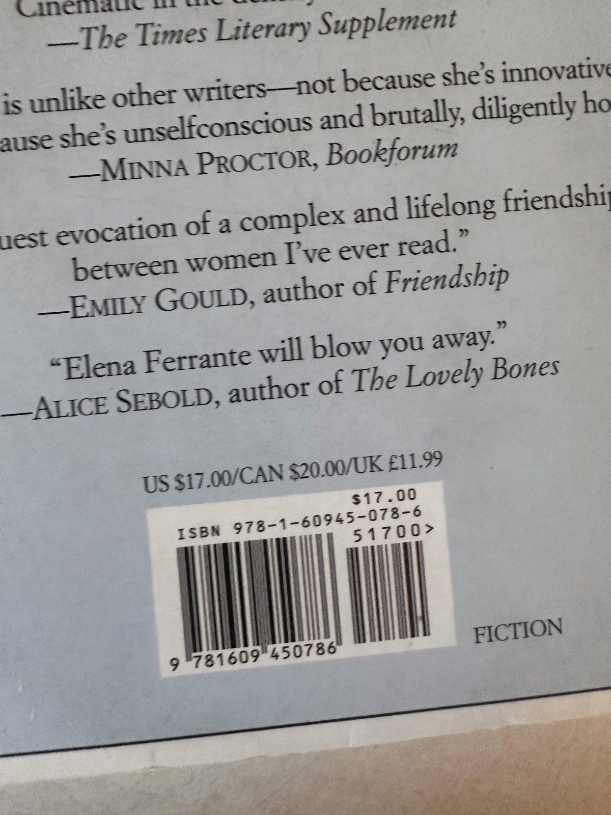 My Brilliant Friend by Elena Ferrante (2012, Trade Paperback)