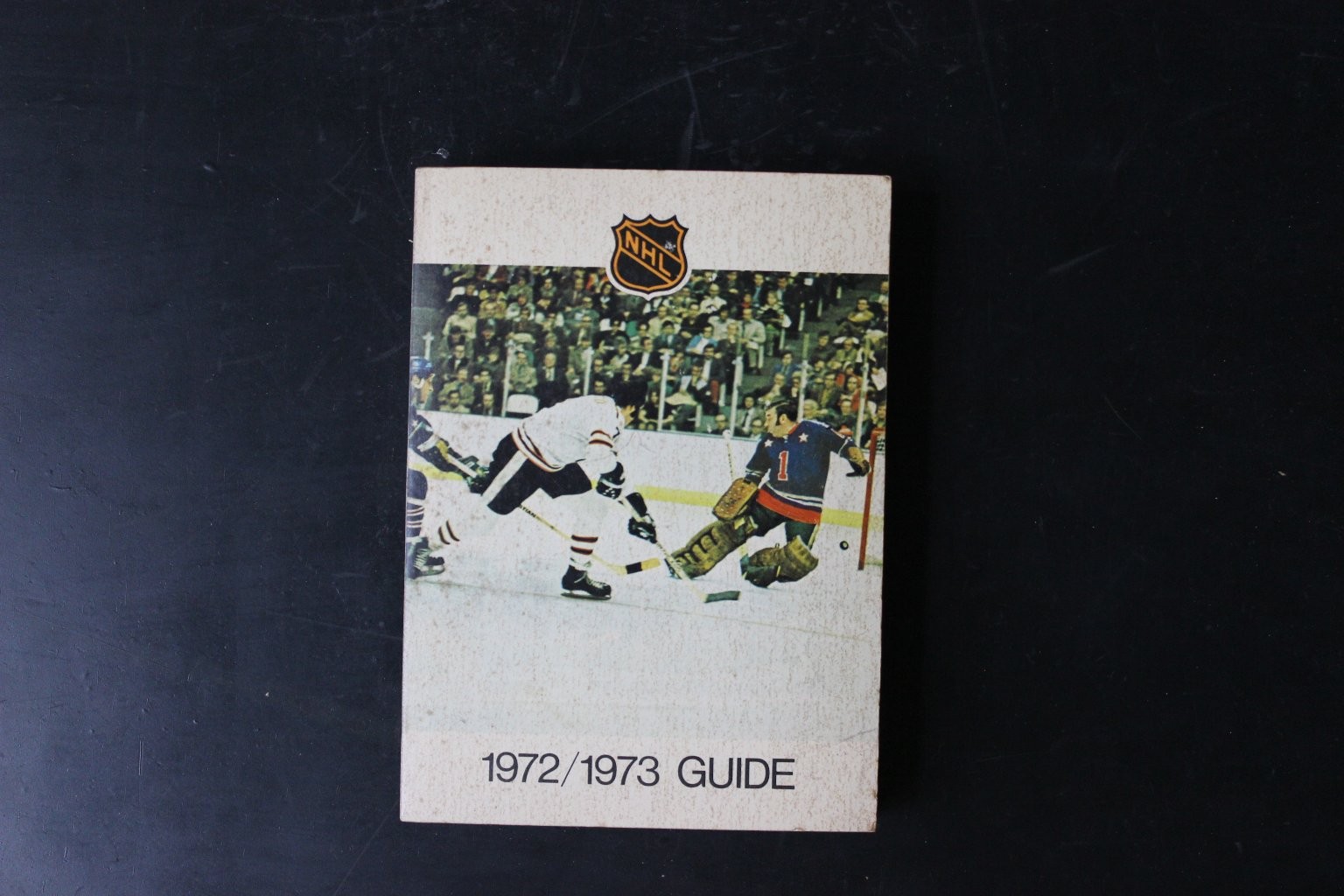 NHL 1972-73 Official Guide & Record Book Hockey Statistics Vintage