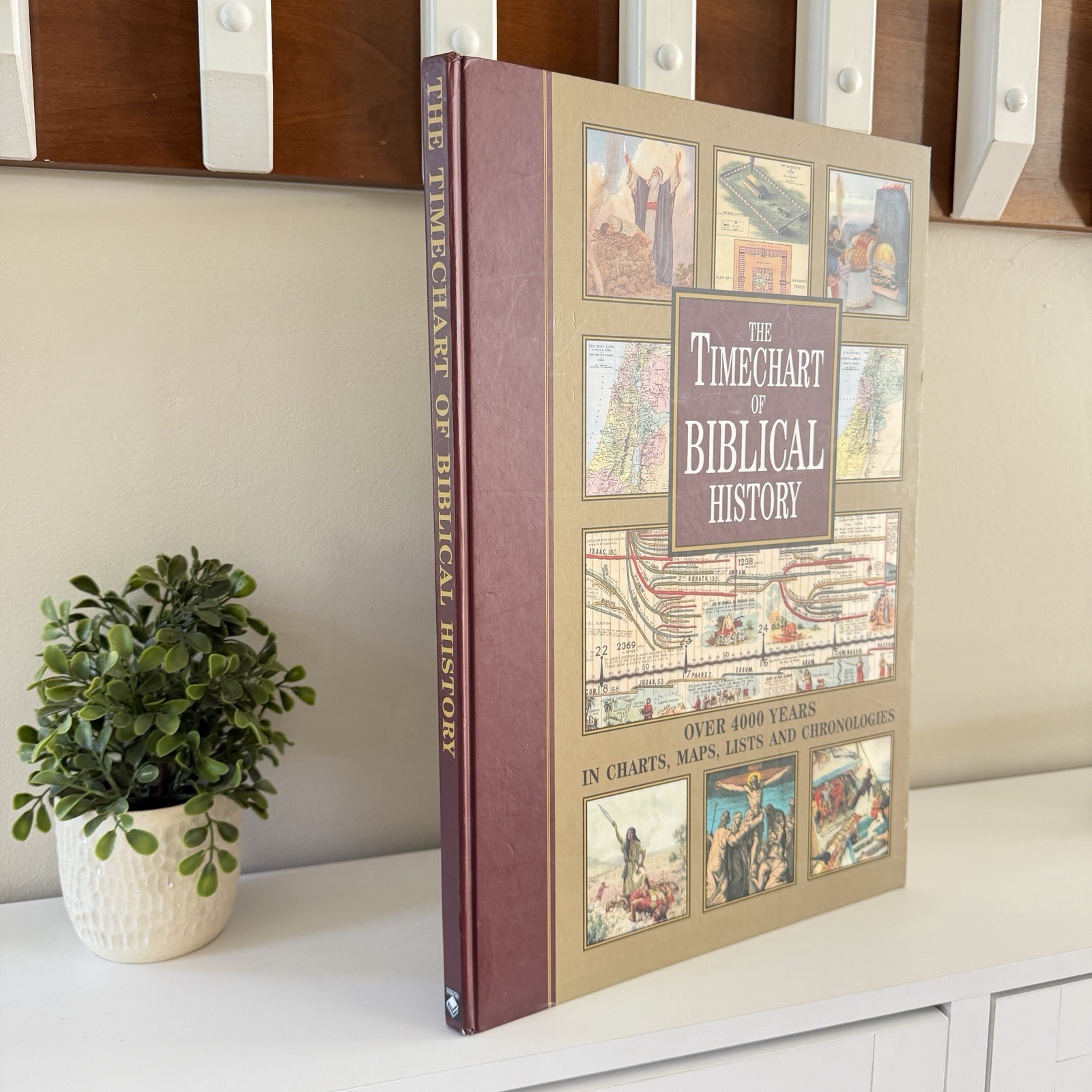 Timechart of Biblical History Maps Charts Oversized Bible Study Book 4000 Years