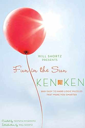 Will Shortz Presents Fun – Paperback, by Miyamoto Tetsuya; KenKen – Acceptable n