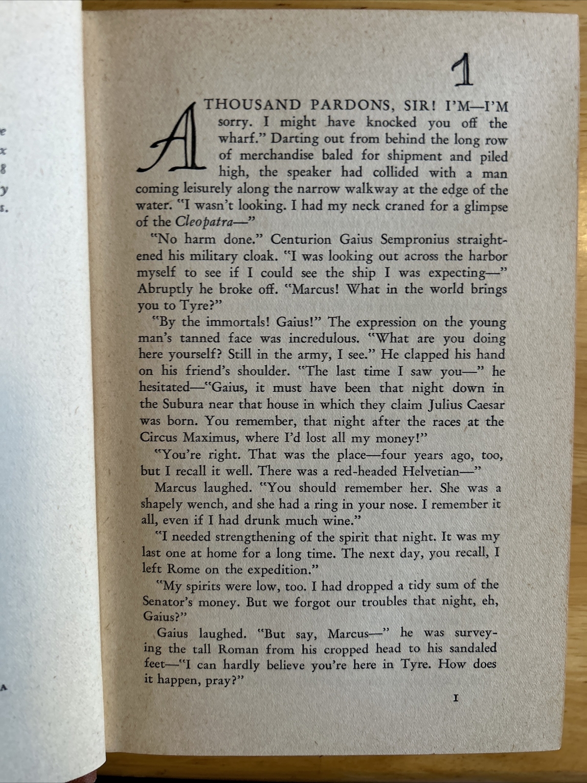 Vintage Bold Galilean by Legette Blythe 1938 ~ Peoples Book Club