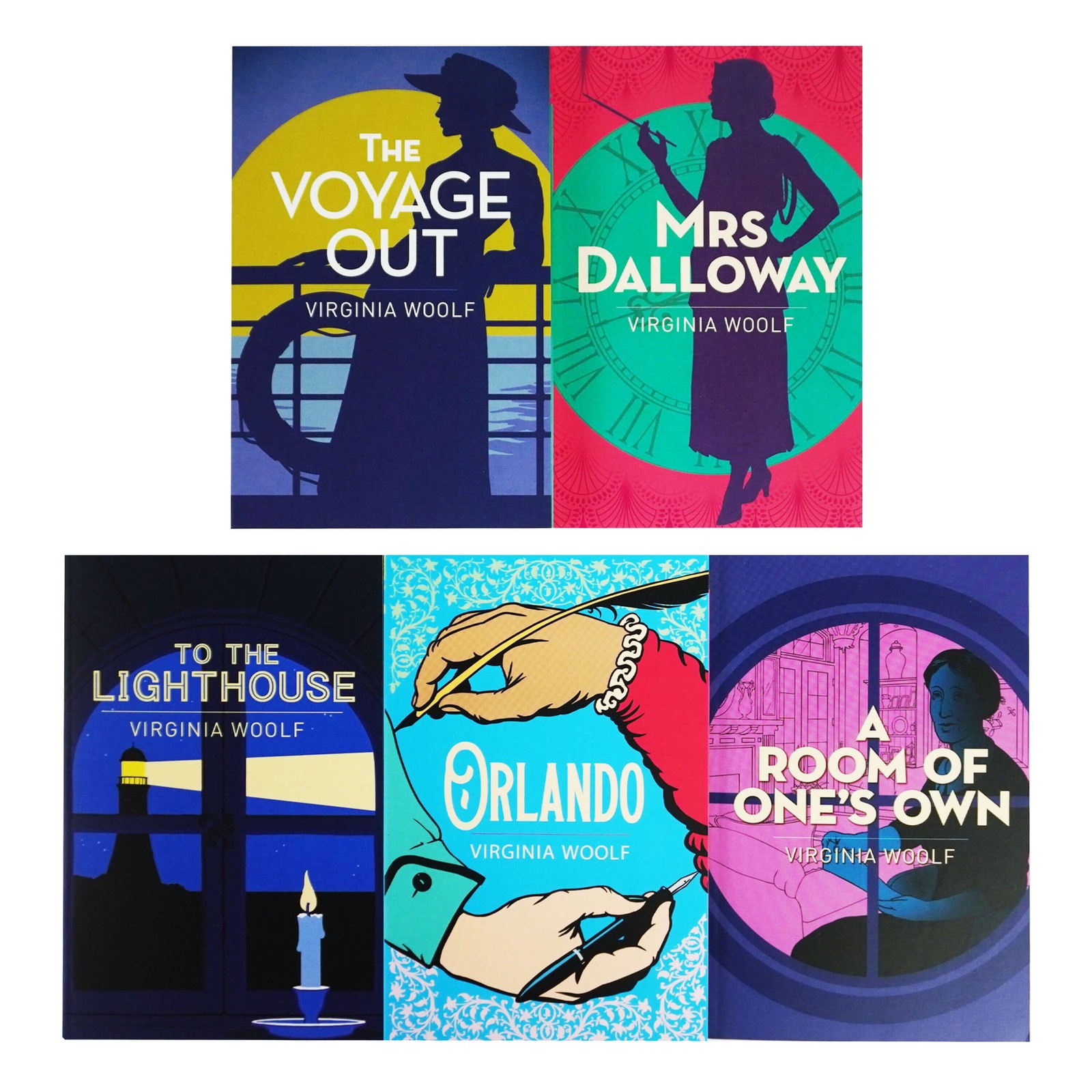 The Virginia Woolf Collection 5 Books Box Set – Fiction – Paperback