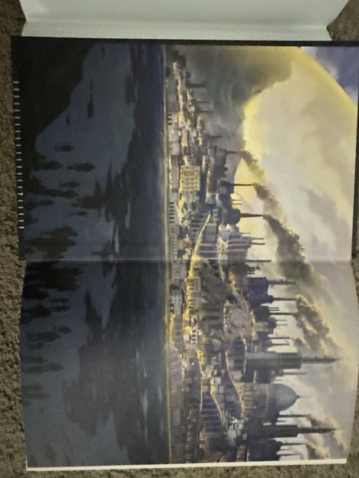 Blood Over Bright Haven M. L. Wang BROKEN BINDING Unsigned Hardcover New
