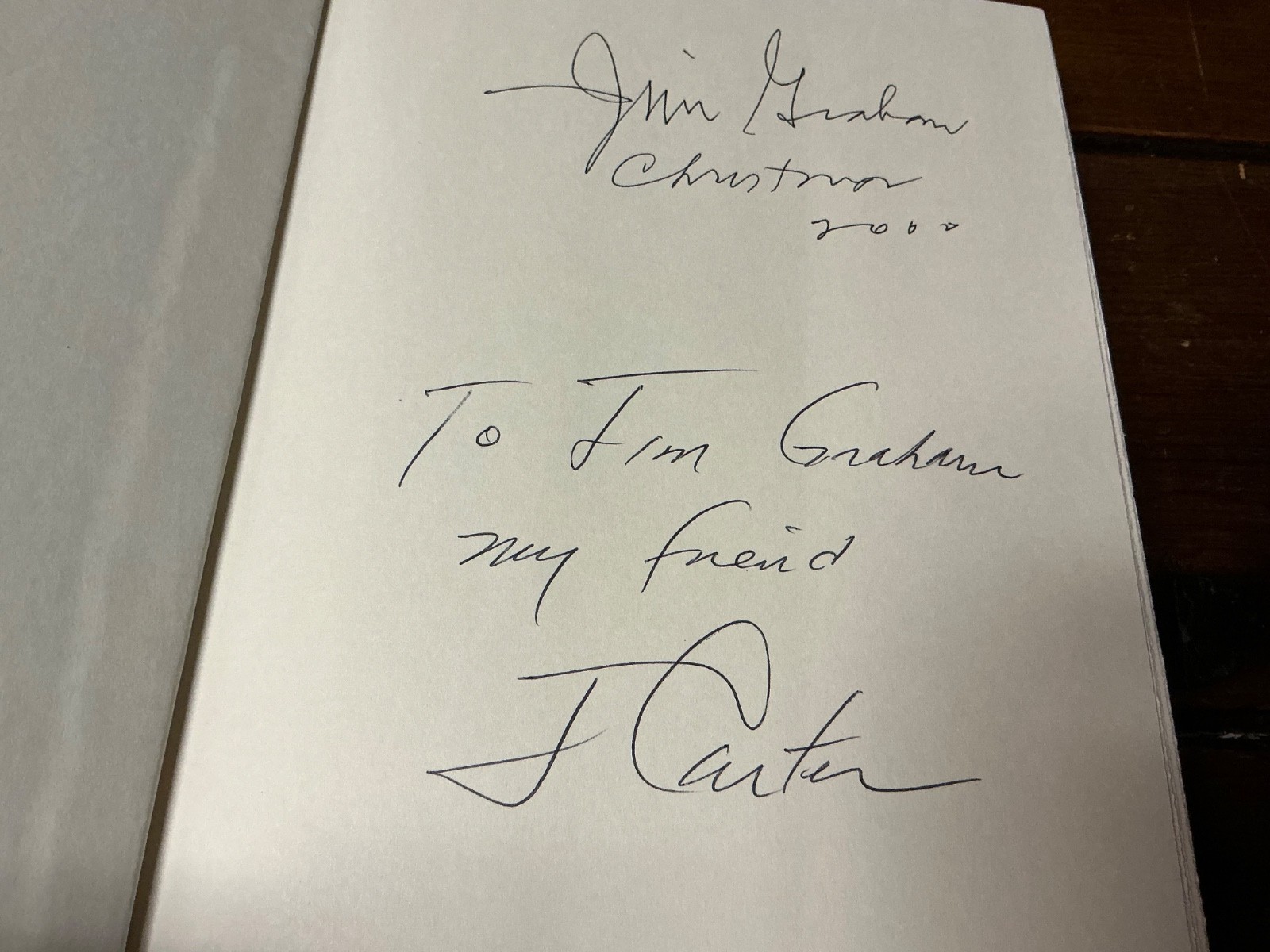 ** SIGNED ** Jimmy Carter (Lot of 2) w/Amy Carter & An Hour Before Daylight **