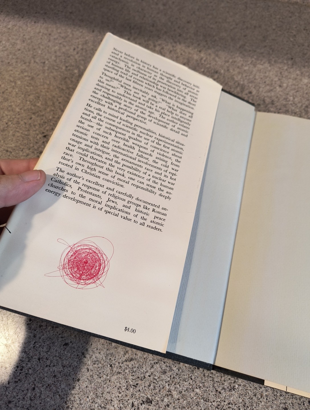 1961 Impact of Atomic Energy Hard Copy With Cover Erwin Hiebert