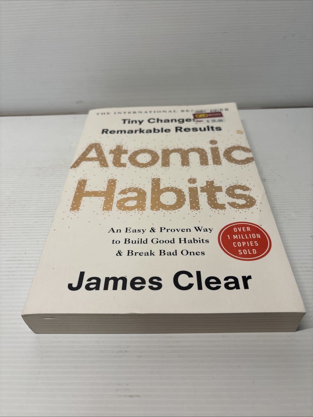 Atomic Habits: Tiny Changes Remarkable Results Self Improvement Book James Clear