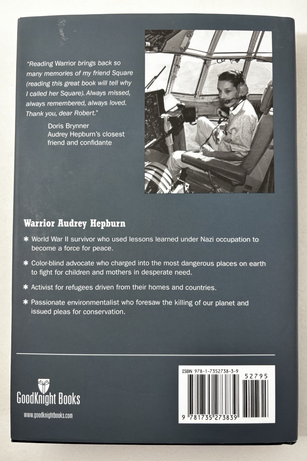 Warrior Audrey Hepburn Matzen HC/DJ WWII UNICEF Saving Children Biography Movies