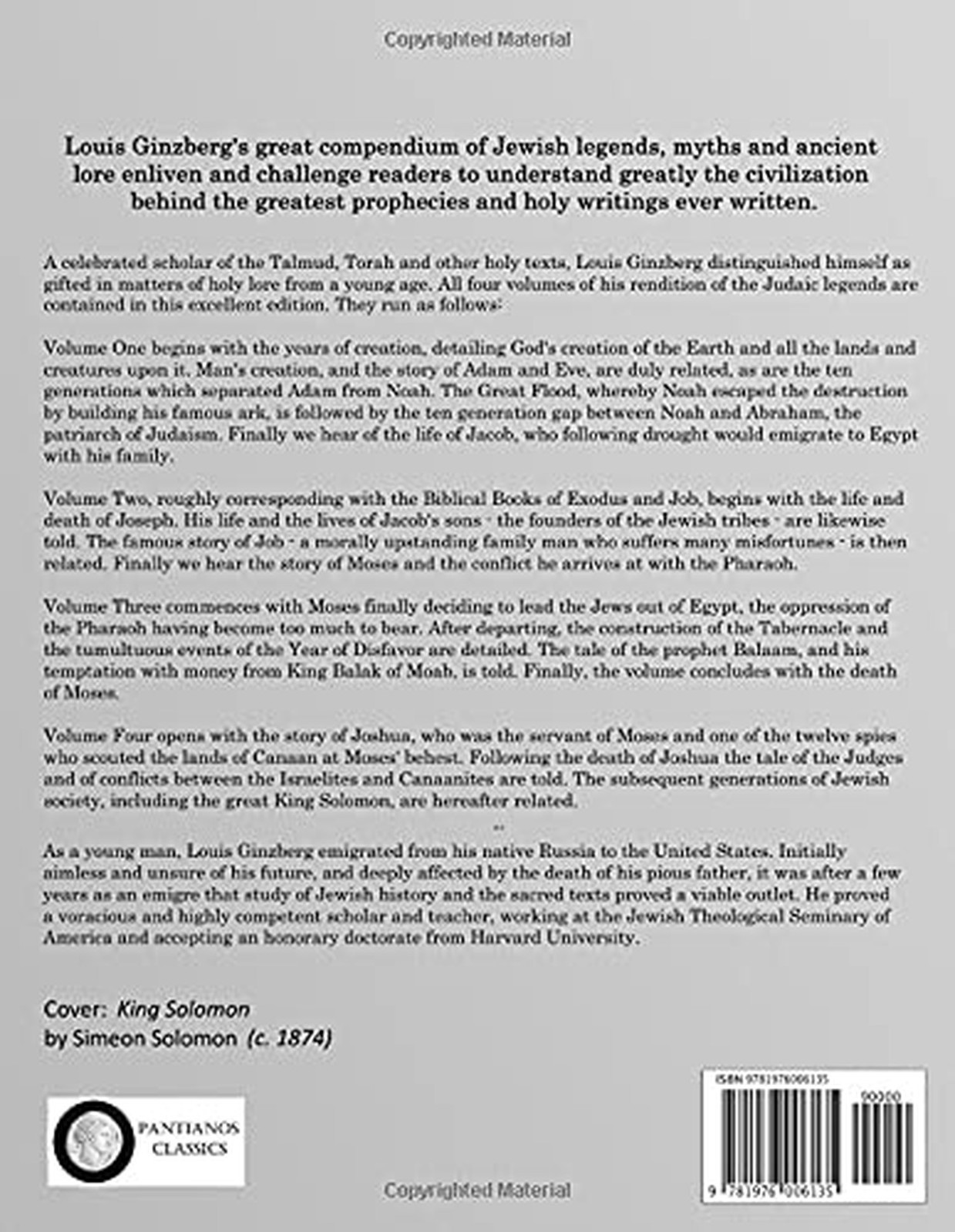 Complete Legends of the Jews 2017 Paperback Religious Text 512 Pages, New, USA