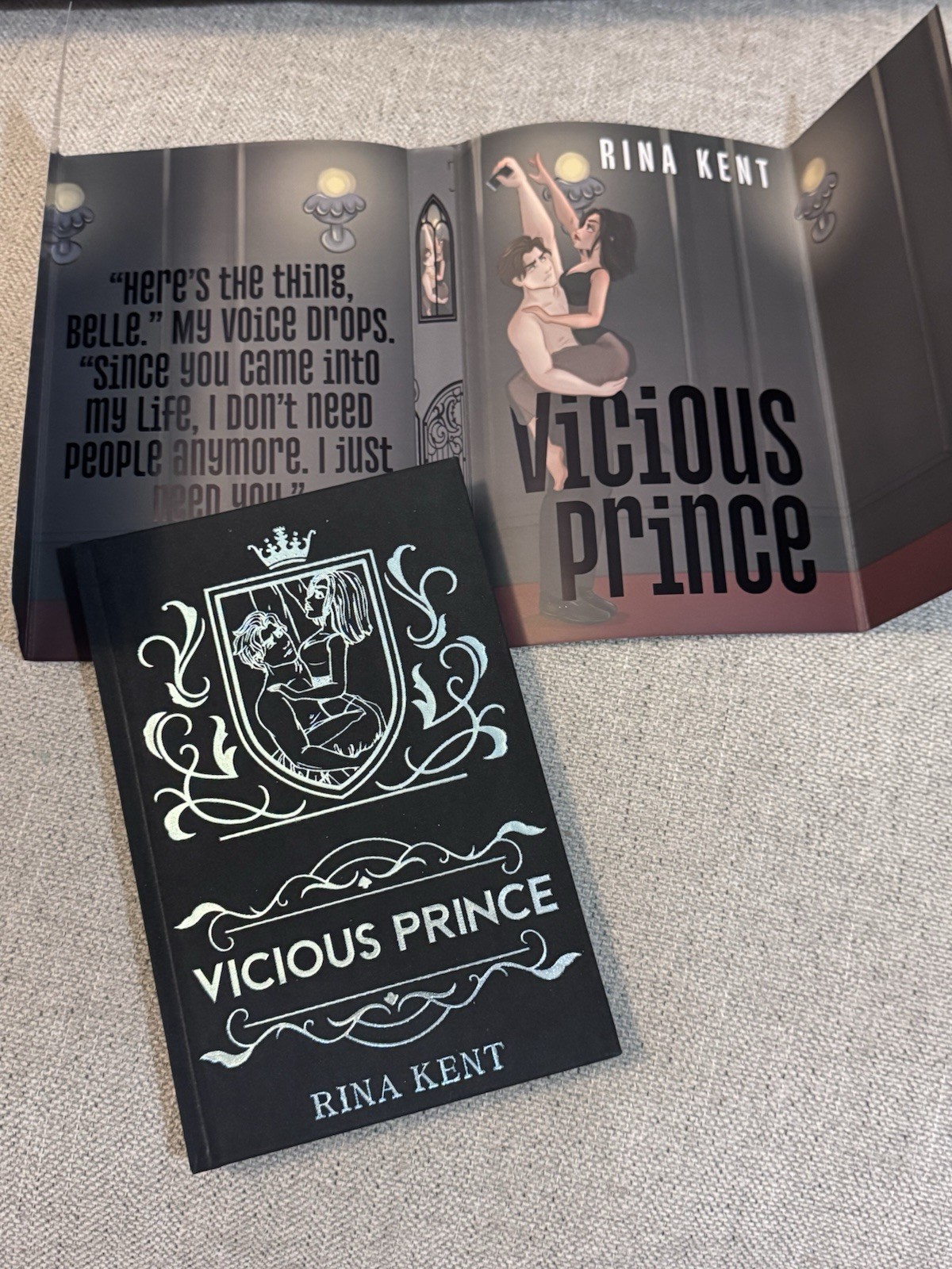 Vicious Prince By Rina Kent Baddies Book Box Special Edition Royal Elite Series