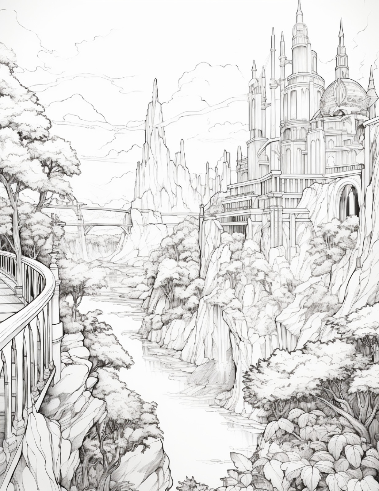 Secret Garden Coloring Book for Adults & Kids ,