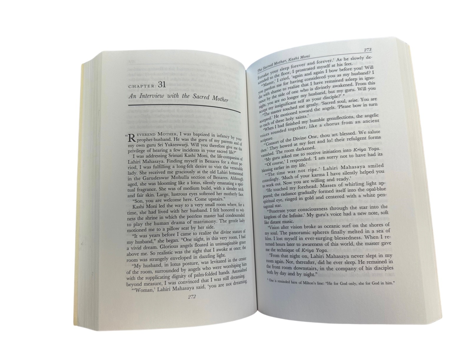 Signed Autobiography of a Yogi Paramhansa Yogananda Non-Fiction Reprint