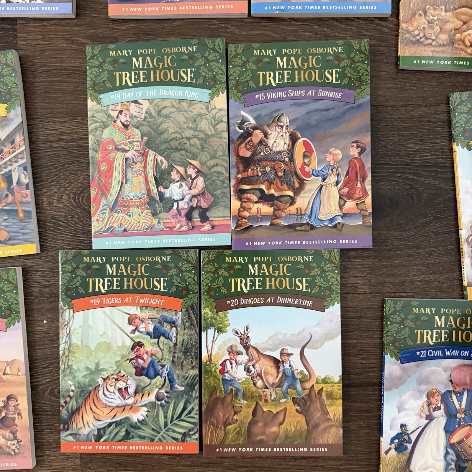 Magic Tree House Lot 27 Books #1-28 Missing #5 Mary Pope Osborne PB
