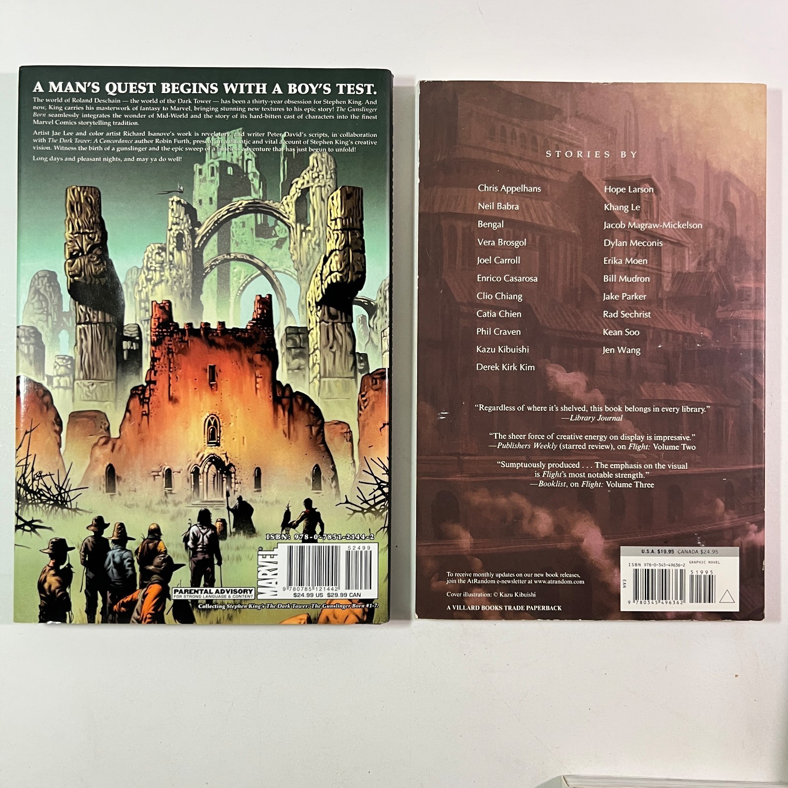 Comics Graphic Novel Manga Bundle x8 Amulet Attack on Titan Dark Tower Hardcover