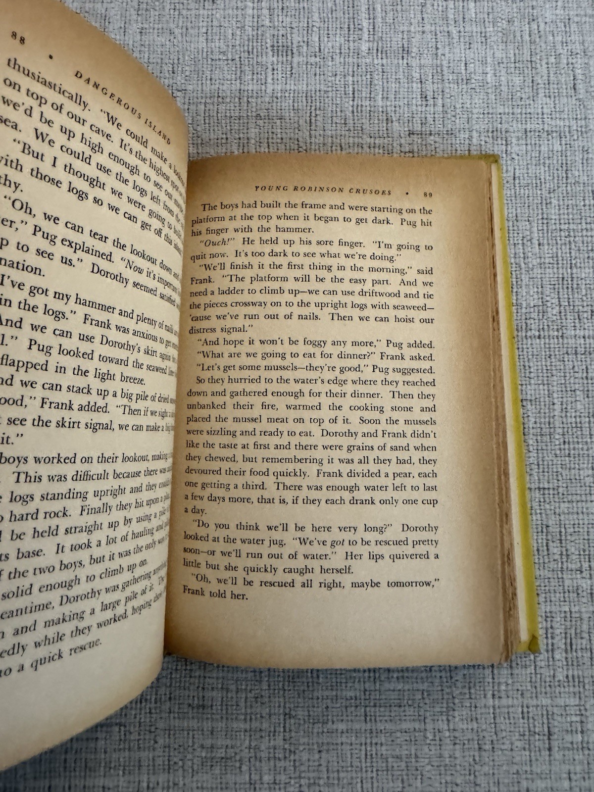 Dangerous Island Helen Mather-Smith Mindlin 1956 Weekly Reader HC